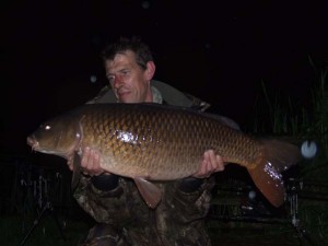 Kevin Wyatts personal best, a 32lb 13oz Broadwing Common carp