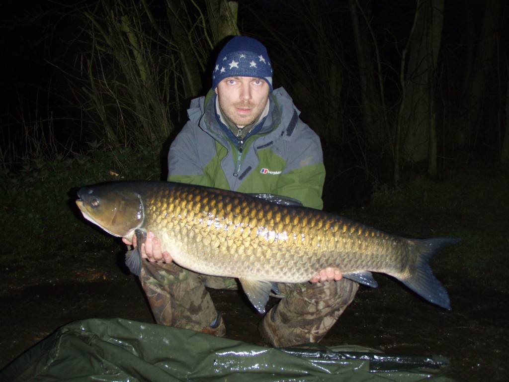 Kevin Smith 27.12lb grass carp from Broadwing Lakes.