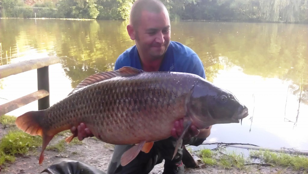Dave Ben-Dyke with a personal best 31lb .8oz Common from Broadwing
