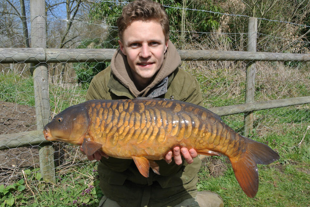 Edward Ives with a lovely fully scaled mirror from The Grove