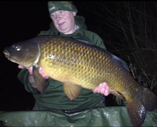 Peter Howells with a lovely 31lb 8oz common from Broadwing