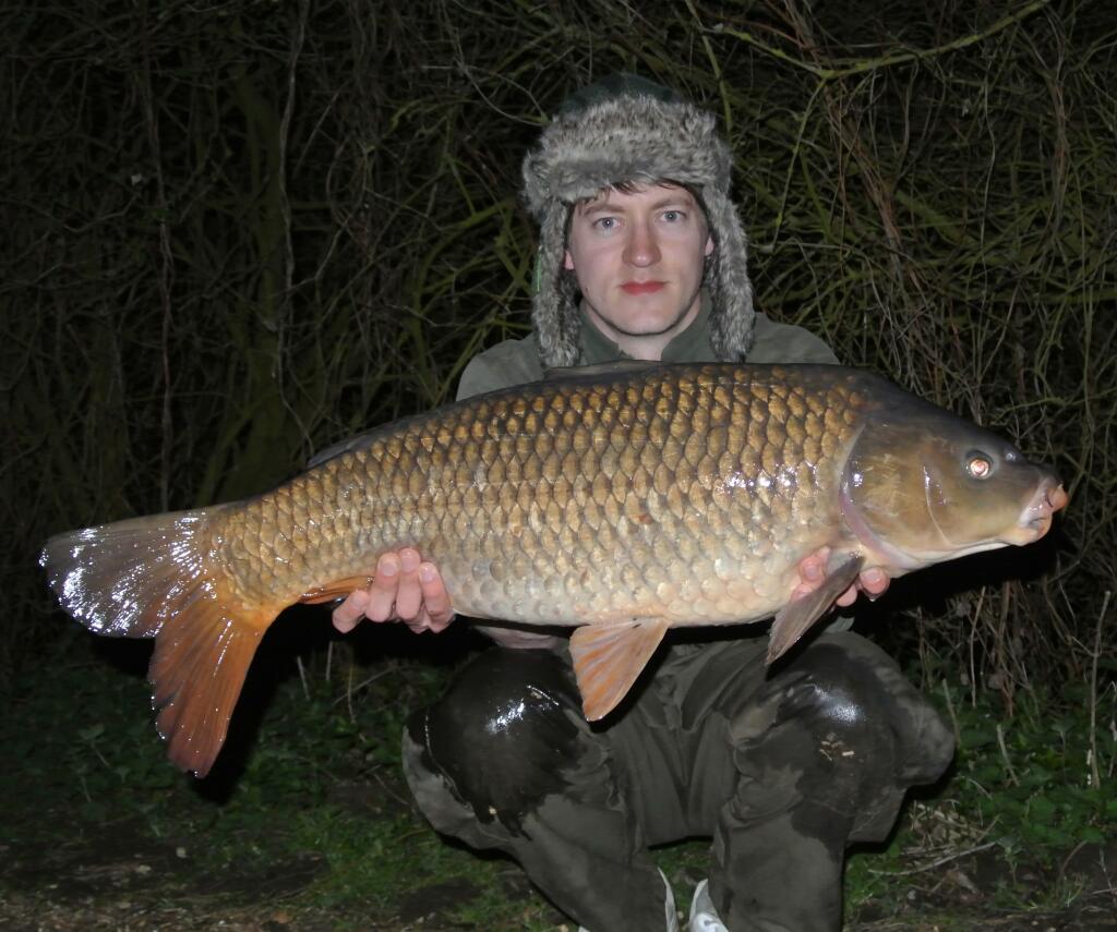 A 21lb 10oz common from Heron