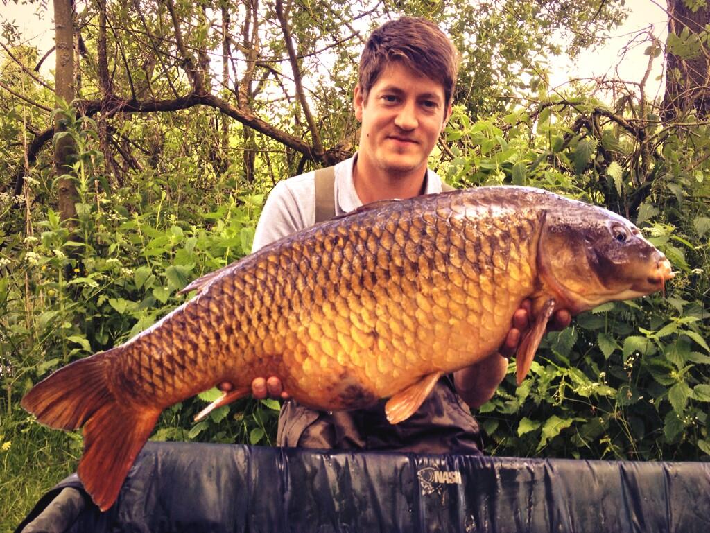 James Bygrae with a lovely looking 30lb 8oz common from Broadwing