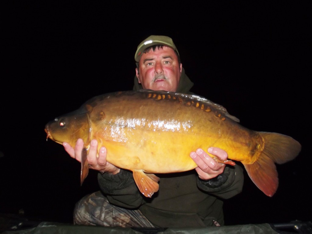 Mark Russell with a 22lb Mirror from Broadwing