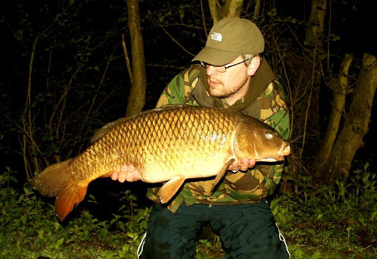 Bob Martin with a 24lb 14oz common from Broadwing