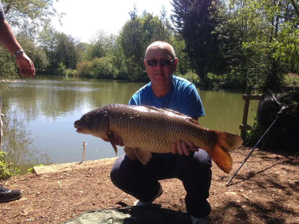 Eric Stamford with a 23lb 5 oz common from Heron