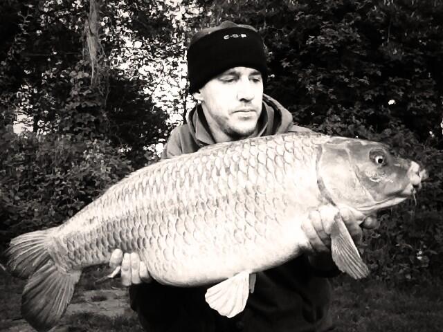 Aidy Revell with a 22lb ghostie