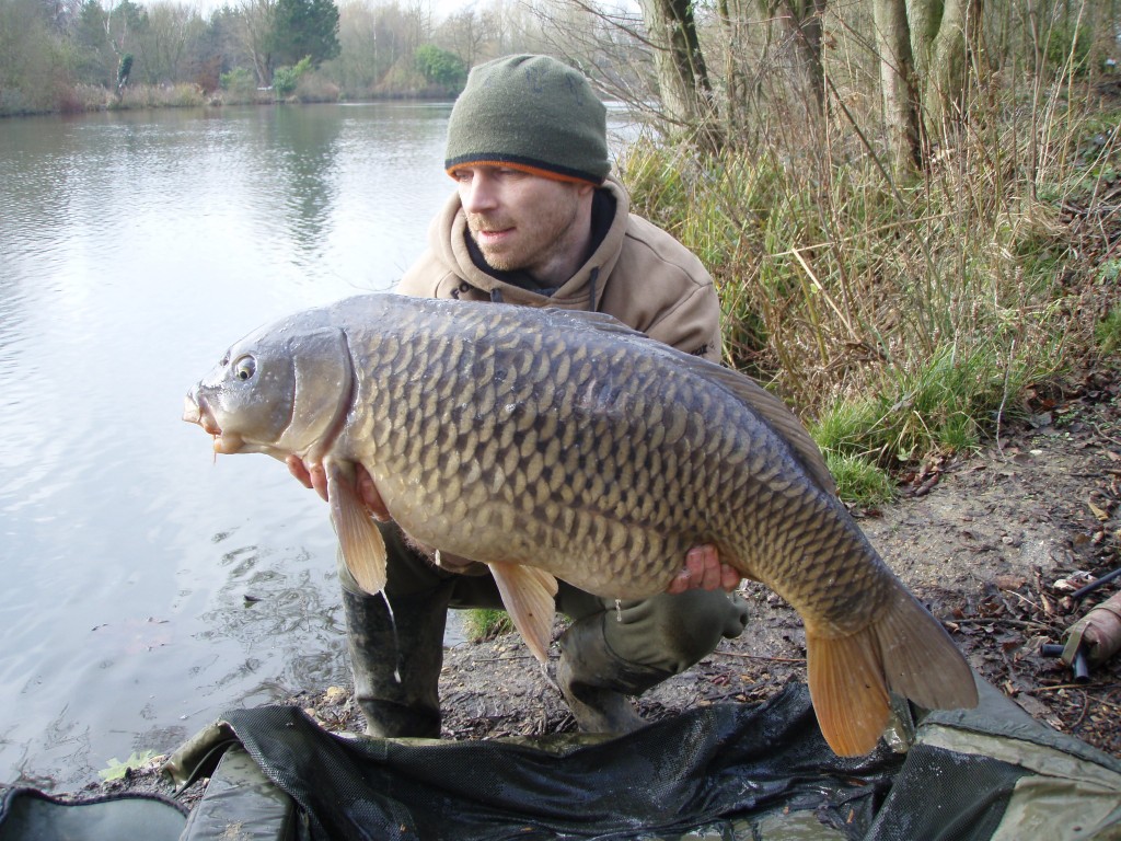 Kev smith with a 29lb 14oz common from Heron
