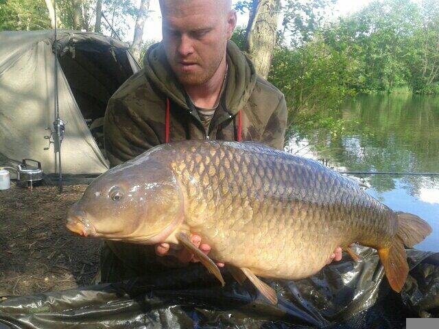 Craig Ward with a personal best 32lb 8oz common from Broadwing