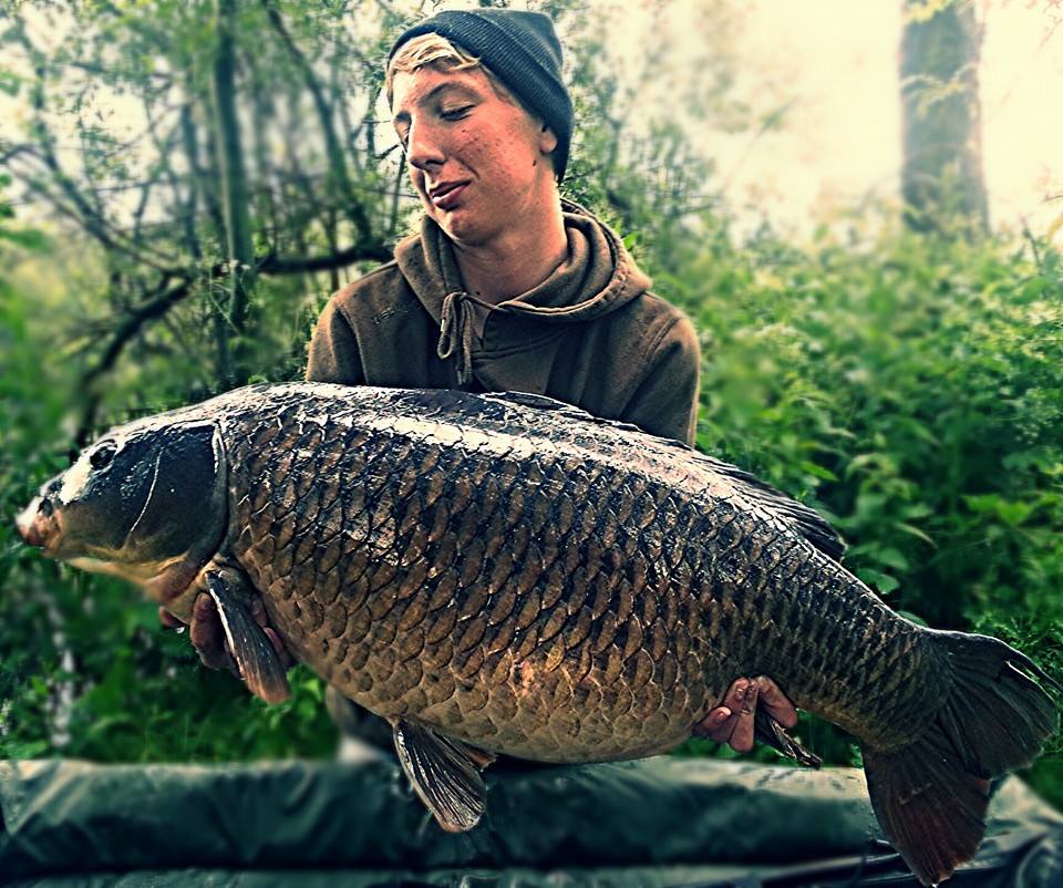 Louie Donaldson with a 33lb 14oz common from Broadwing