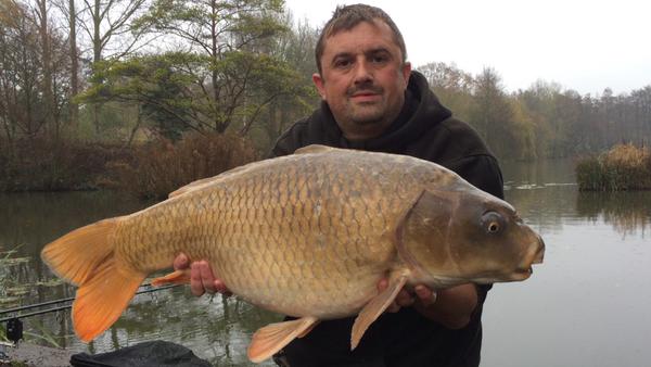A chunky 22lb ghost carp for Craig Soames from 'The Cut'